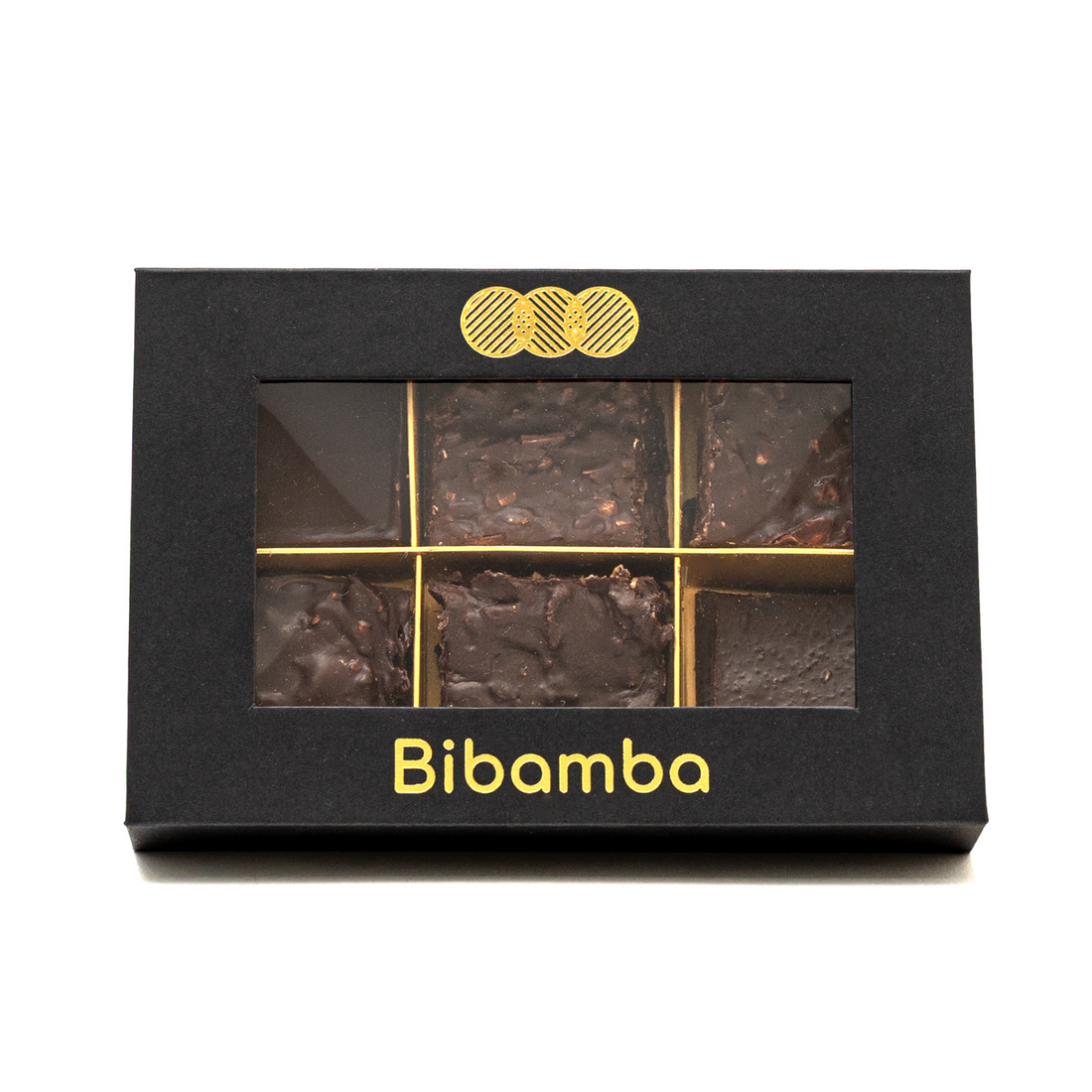 Single origin dark chocolate with high quality arabica coffee grounds