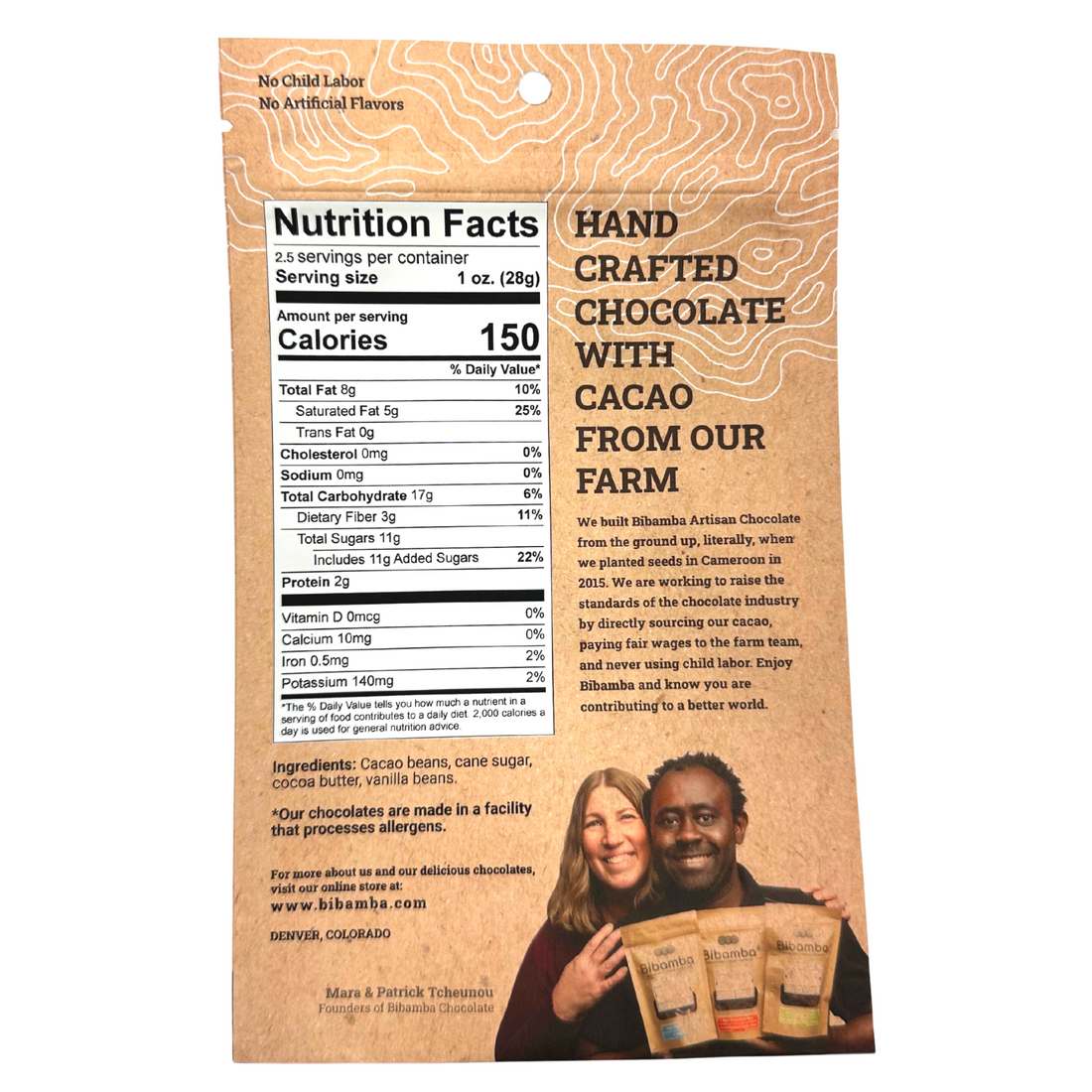 Noir Classic 60% Cacao - 2.5 oz