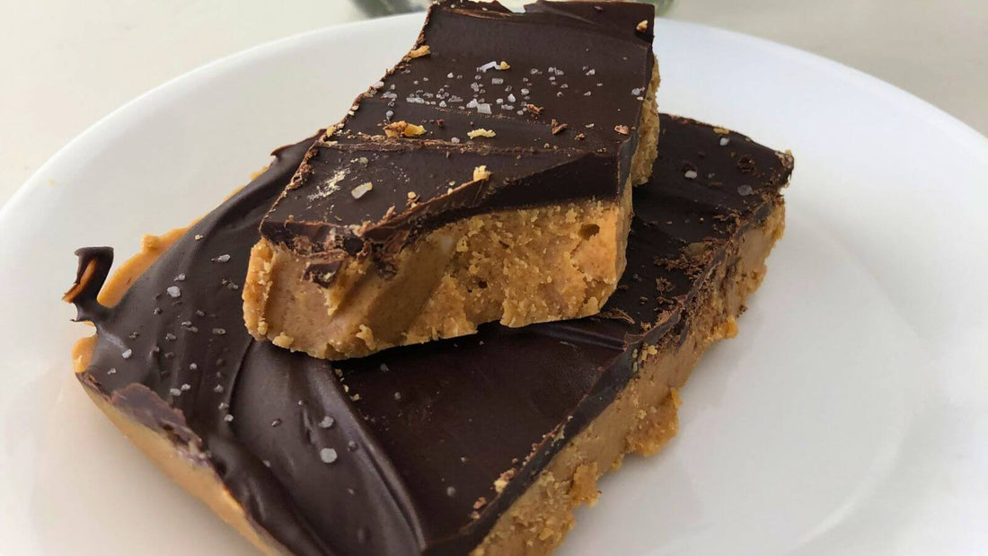 Peanut butter chocolate bars