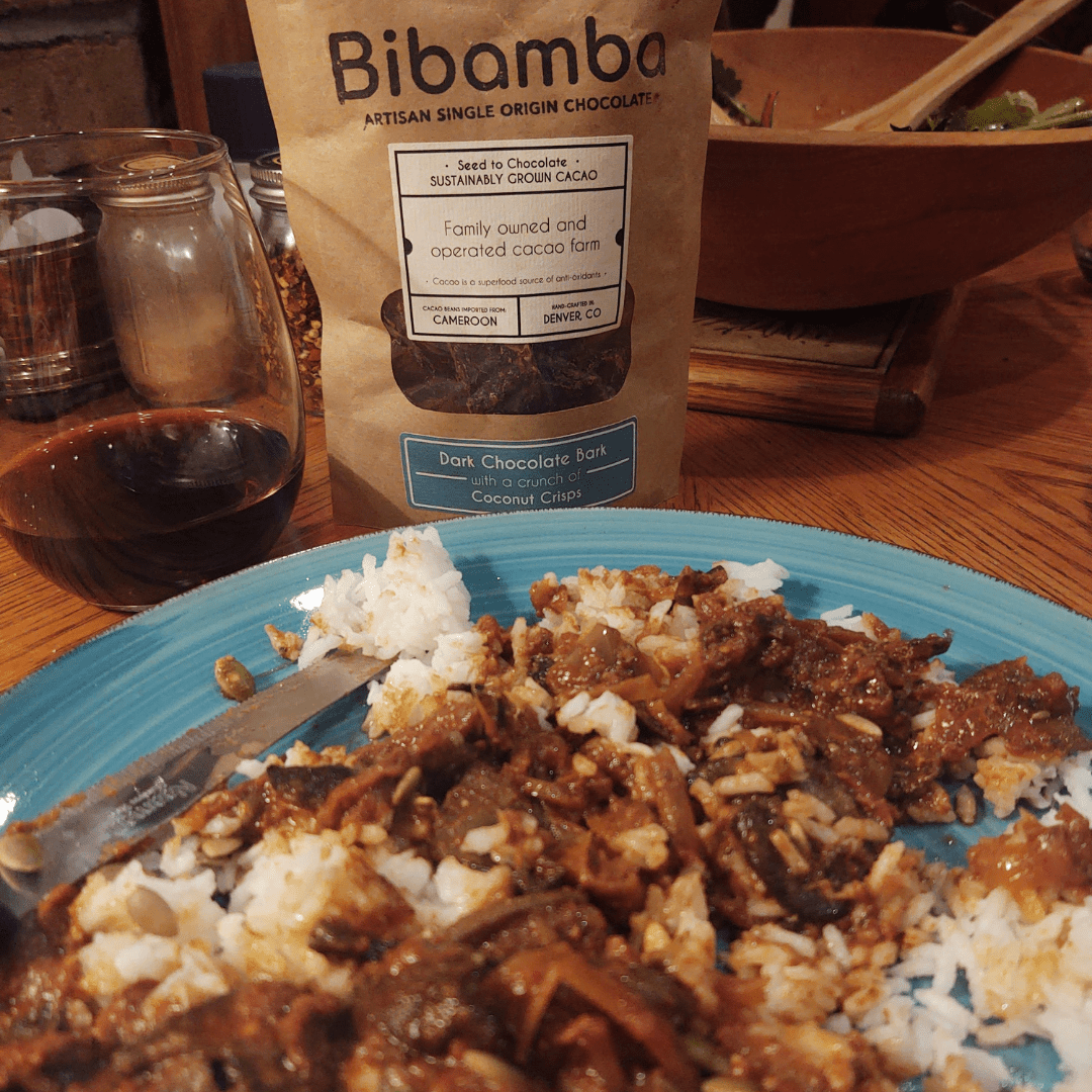 Mole with Bibamba Dark Chocolate Bark - Bibamba Artisan Chocolate