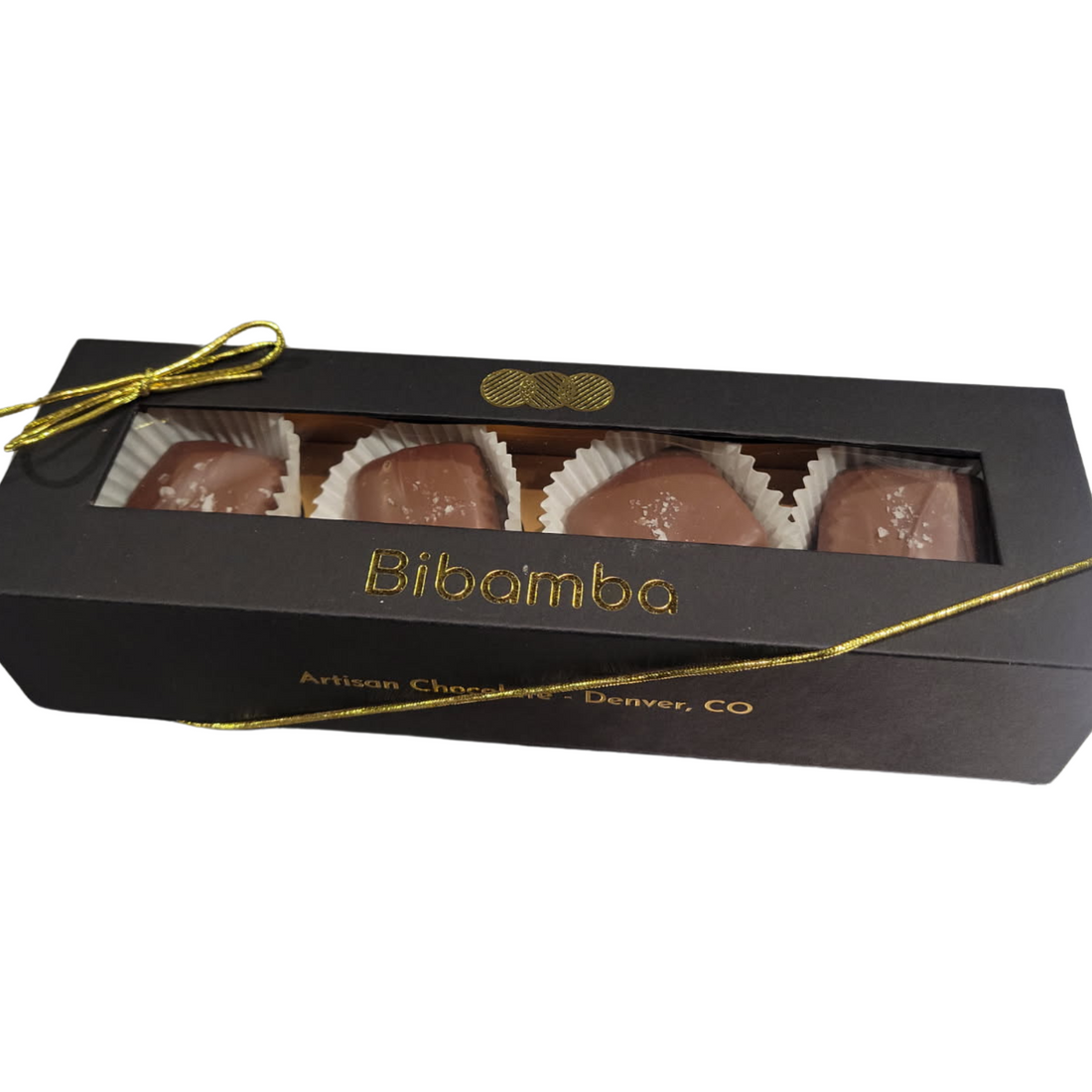 Milk Sea Salt Caramels (Elegant Gift Box of 4)