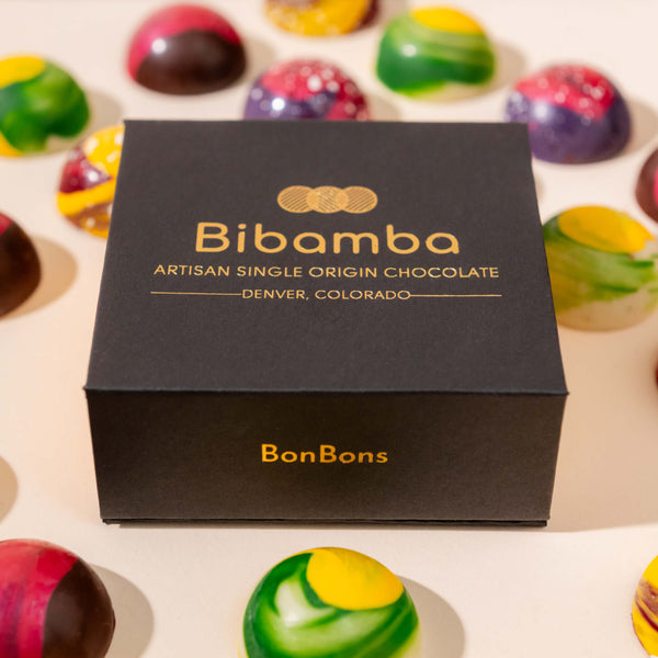 Bibamba's 4-piece bon bon box