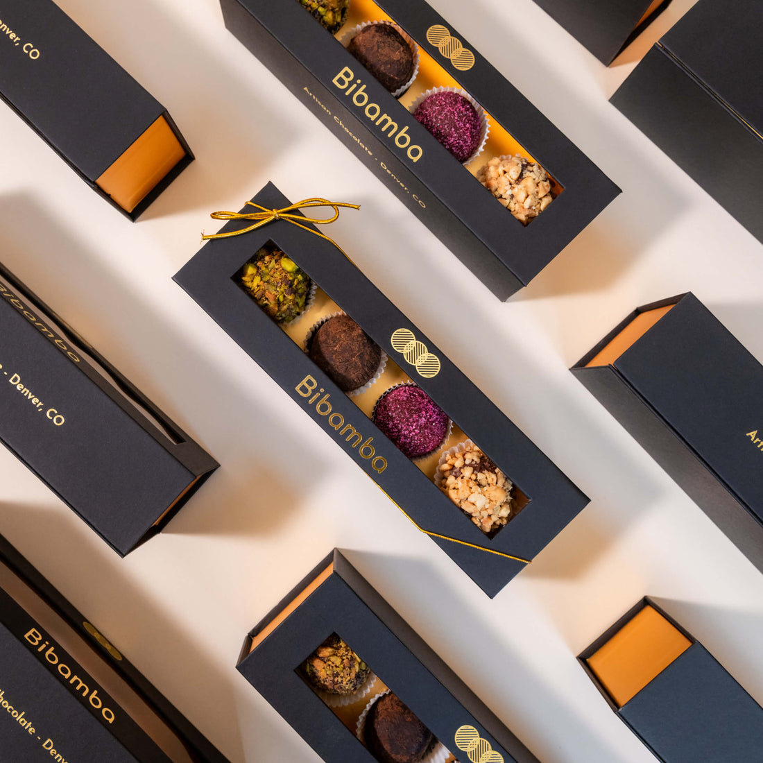 Bibamba 4-piece truffle collection