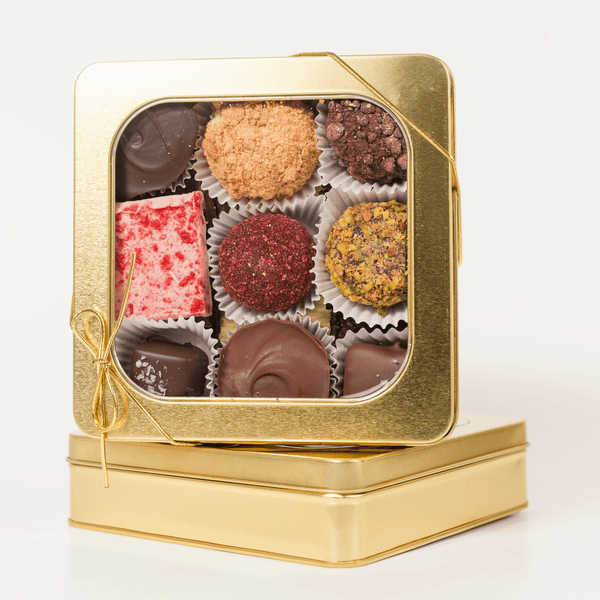 Chocolate Lovers' Collection Gift Box (16 Pieces) - Bibamba Artisan Chocolate