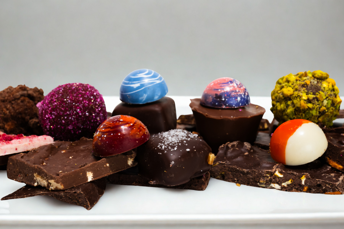 Bibamba's Monthly Chocolate Subscription delivers a fresh assortment of artisan chocolate every month